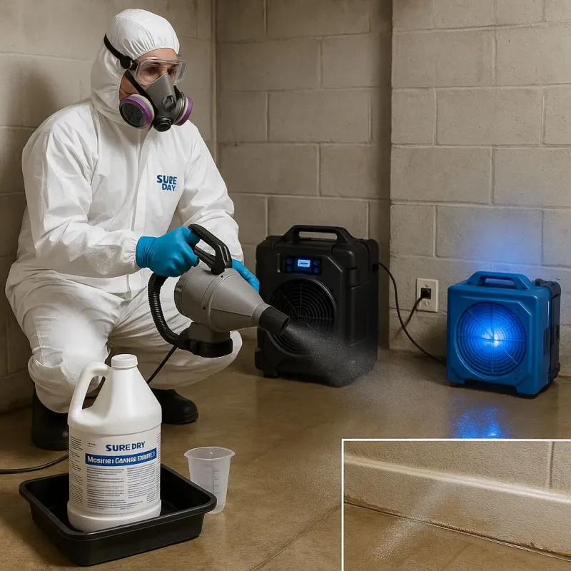 Sanitization and Odor Removal process in Buhler, KS