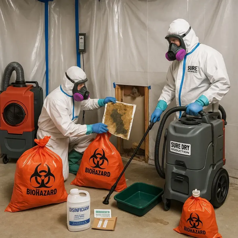 Contaminated Water Handling Protocols process in Buhler, KS