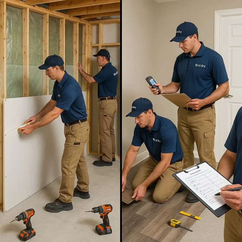 Repairs and Reconstruction process in Buhler, KS