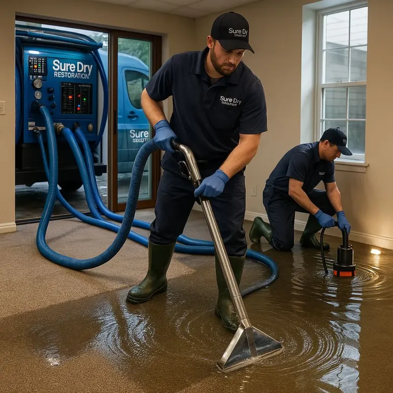 Water Extraction and Removal process in Buhler, KS